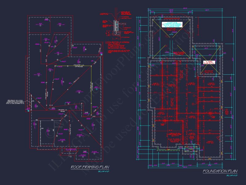 Craftsman-Style house Floor Plan with Spacious CAD Designs