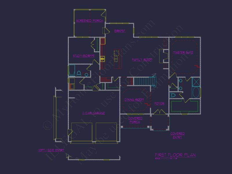 Craftsman-Style house Plan: Expert CAD Designs & Floor Plans