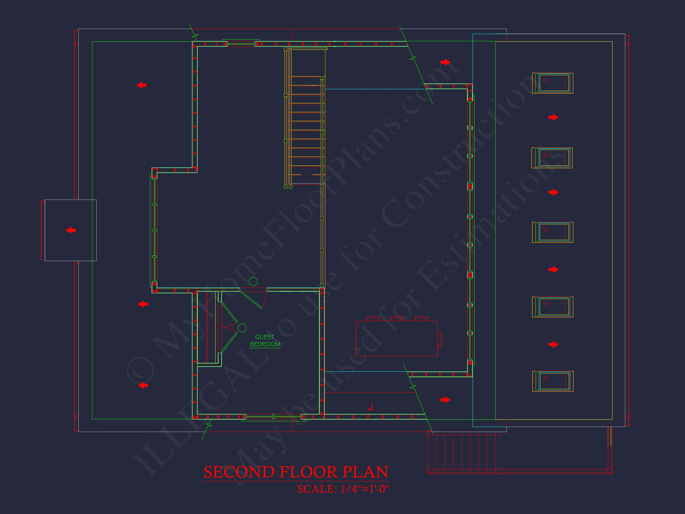 Craftsman-Style Home Plan with CAD Designs and Blueprints