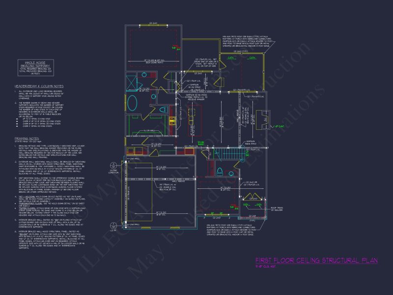 Craftsman Style house Plan with Stunning Floor Plan CAD Designs