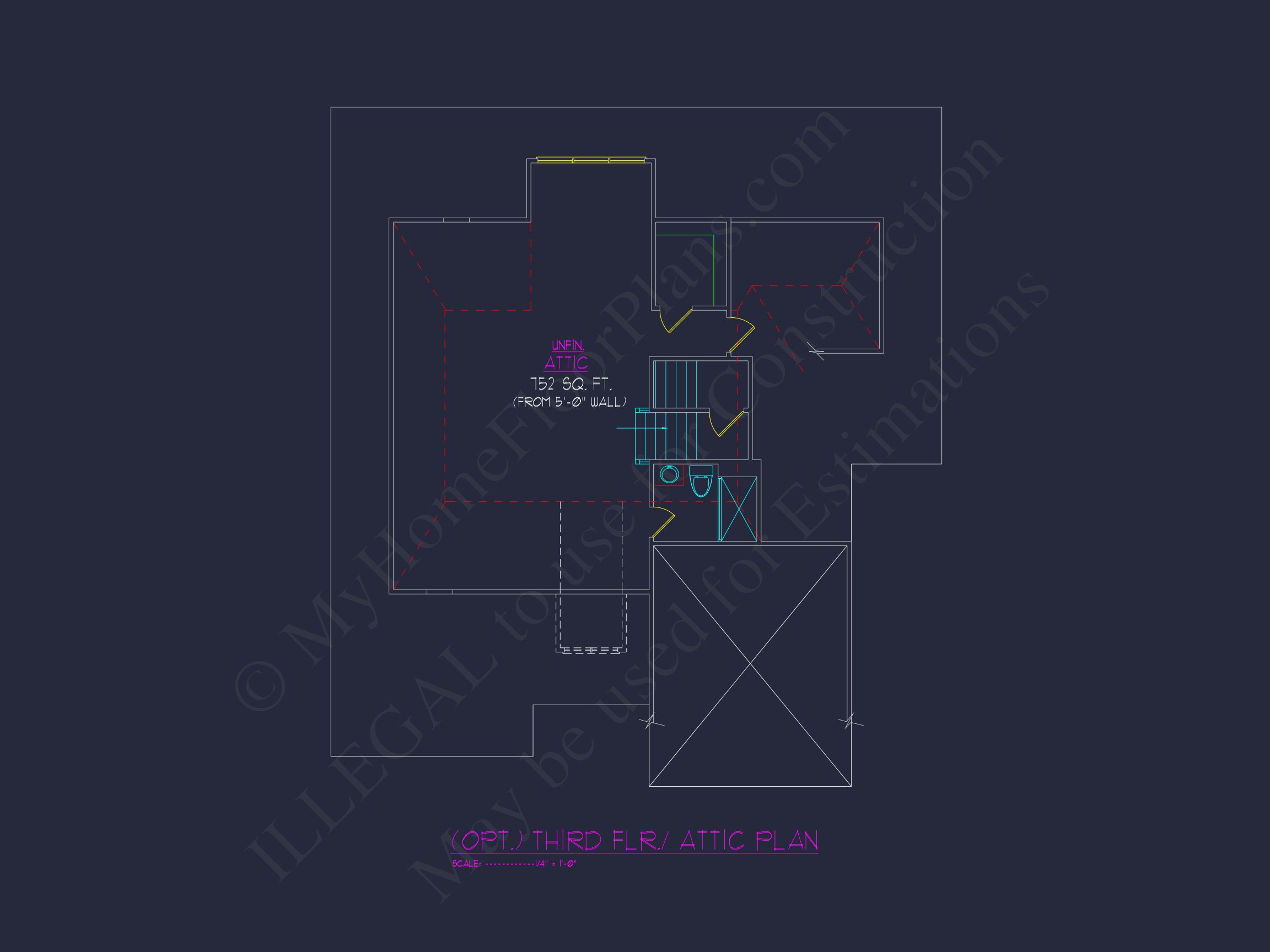 Custom 3-Story house Plan with CAD Designs and Floor Blueprint