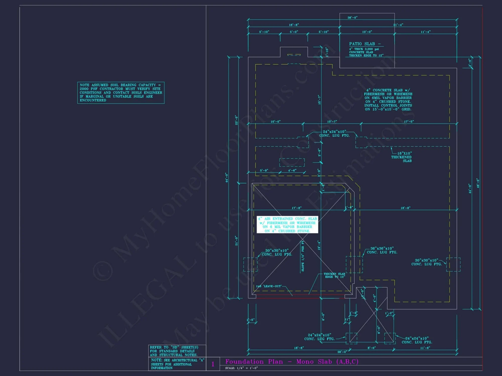 Custom Architectural house Plan