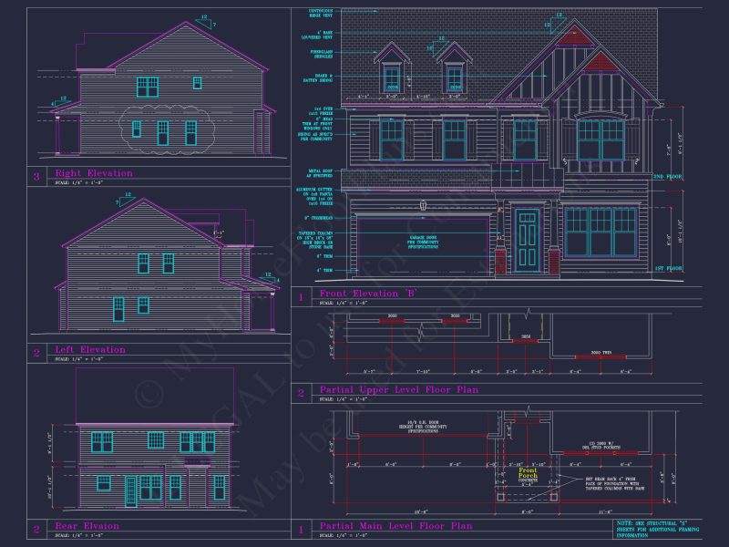 Custom Architectural house Plan
