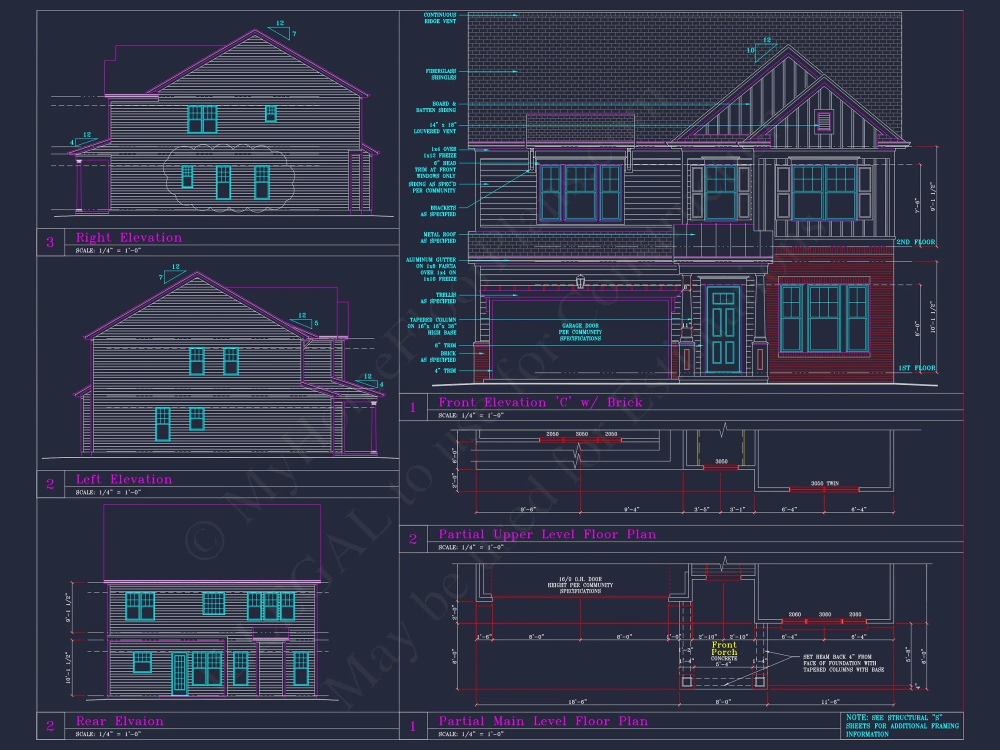 Custom Architectural house Plan
