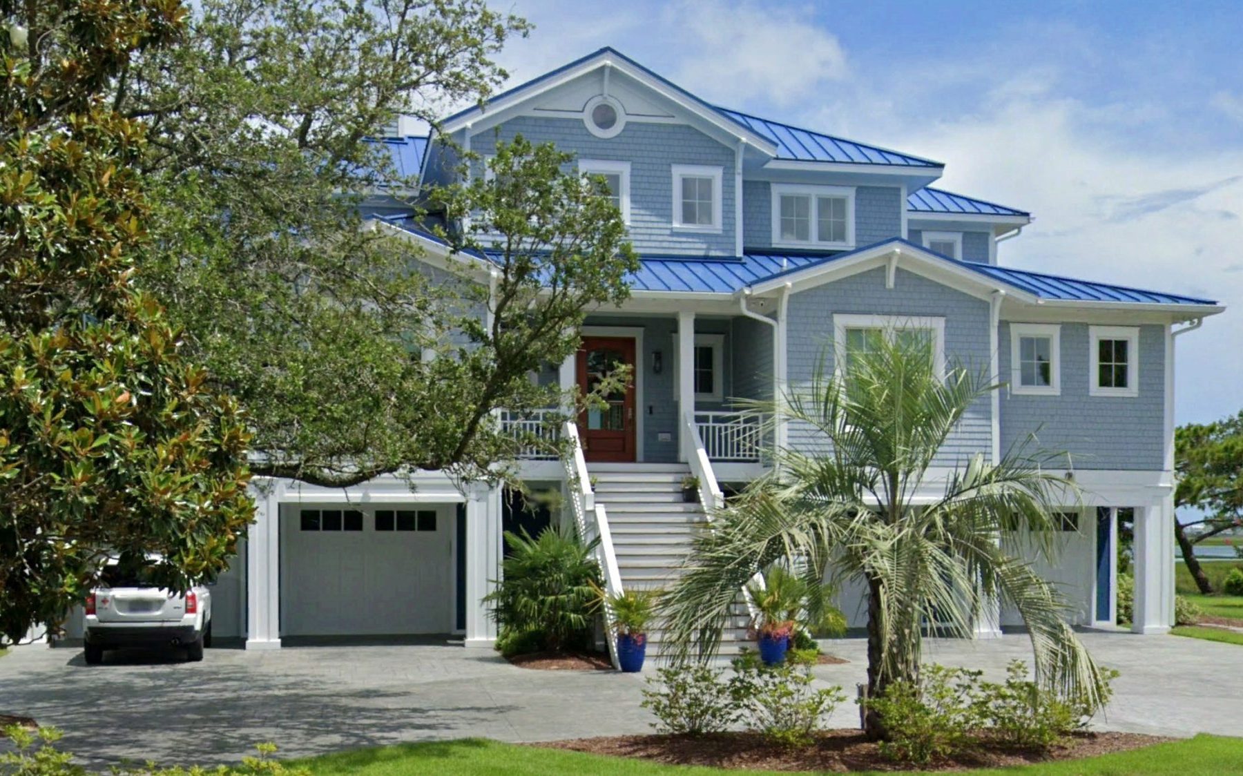 Custom Coastal house Plan with CAD Blueprints and Designs