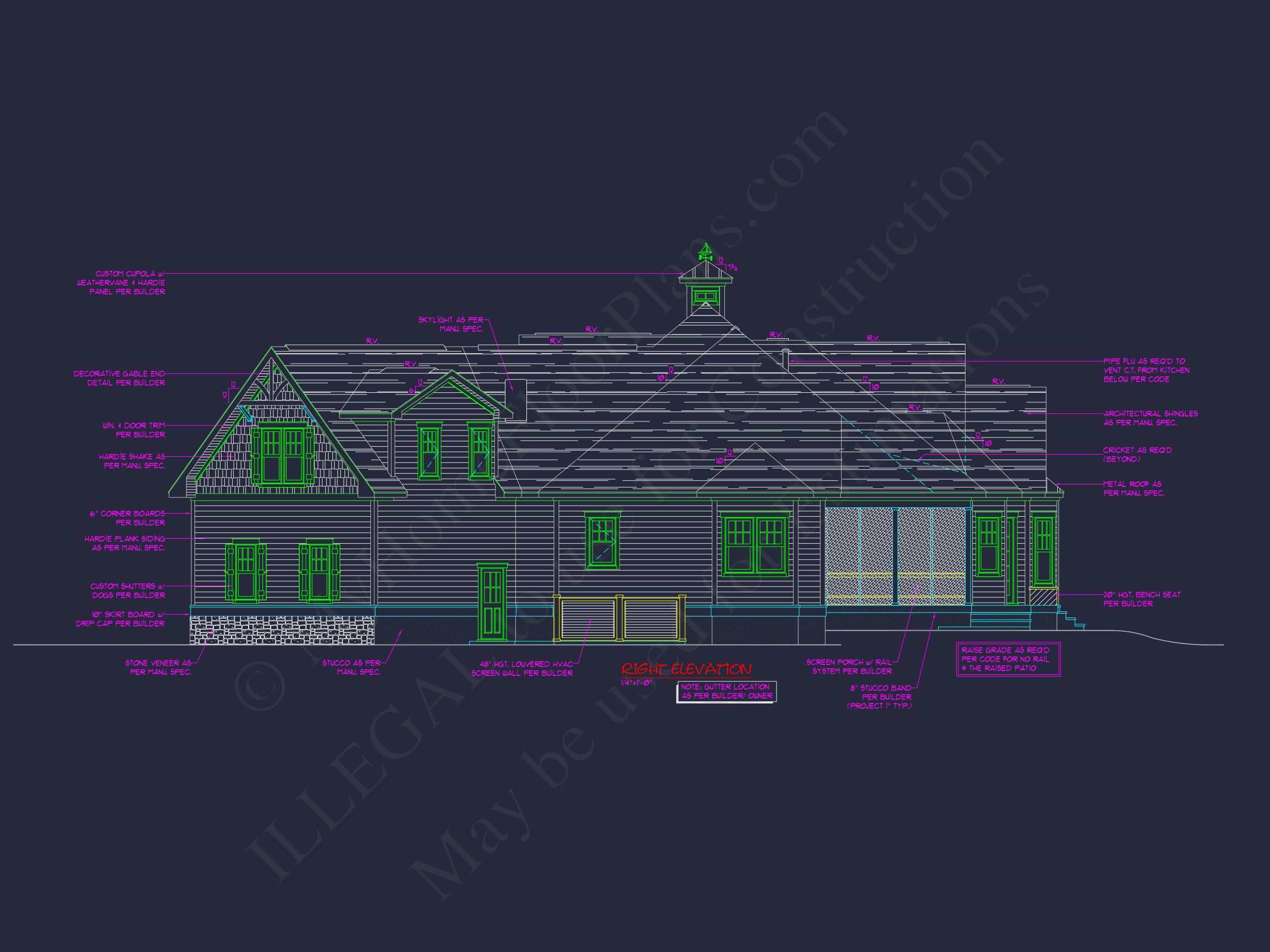 Custom Craftsman house Plan with 3 Beds,CAD Designs & More!