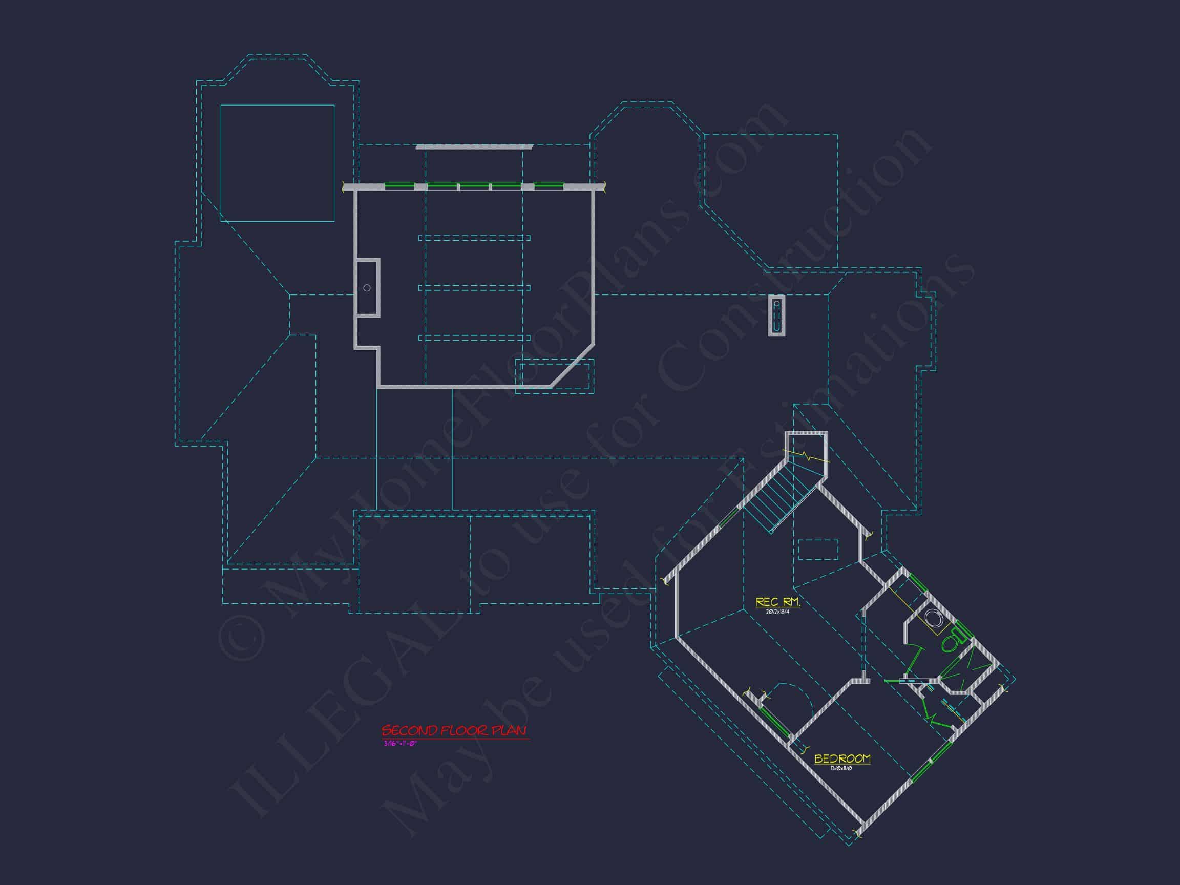 Custom Craftsman house Plan with 3 Beds,CAD Designs & More!