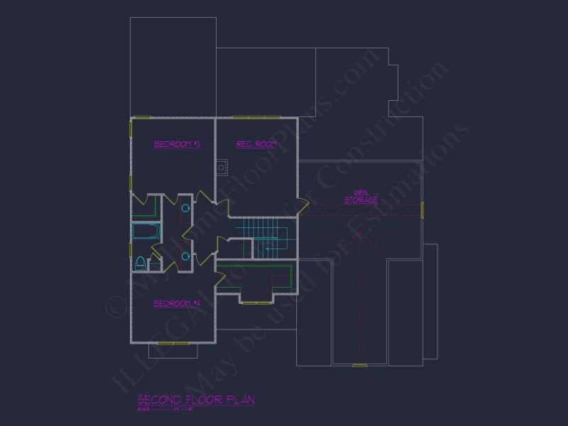 Custom Designed house Plan with CAD Blueprints and Features