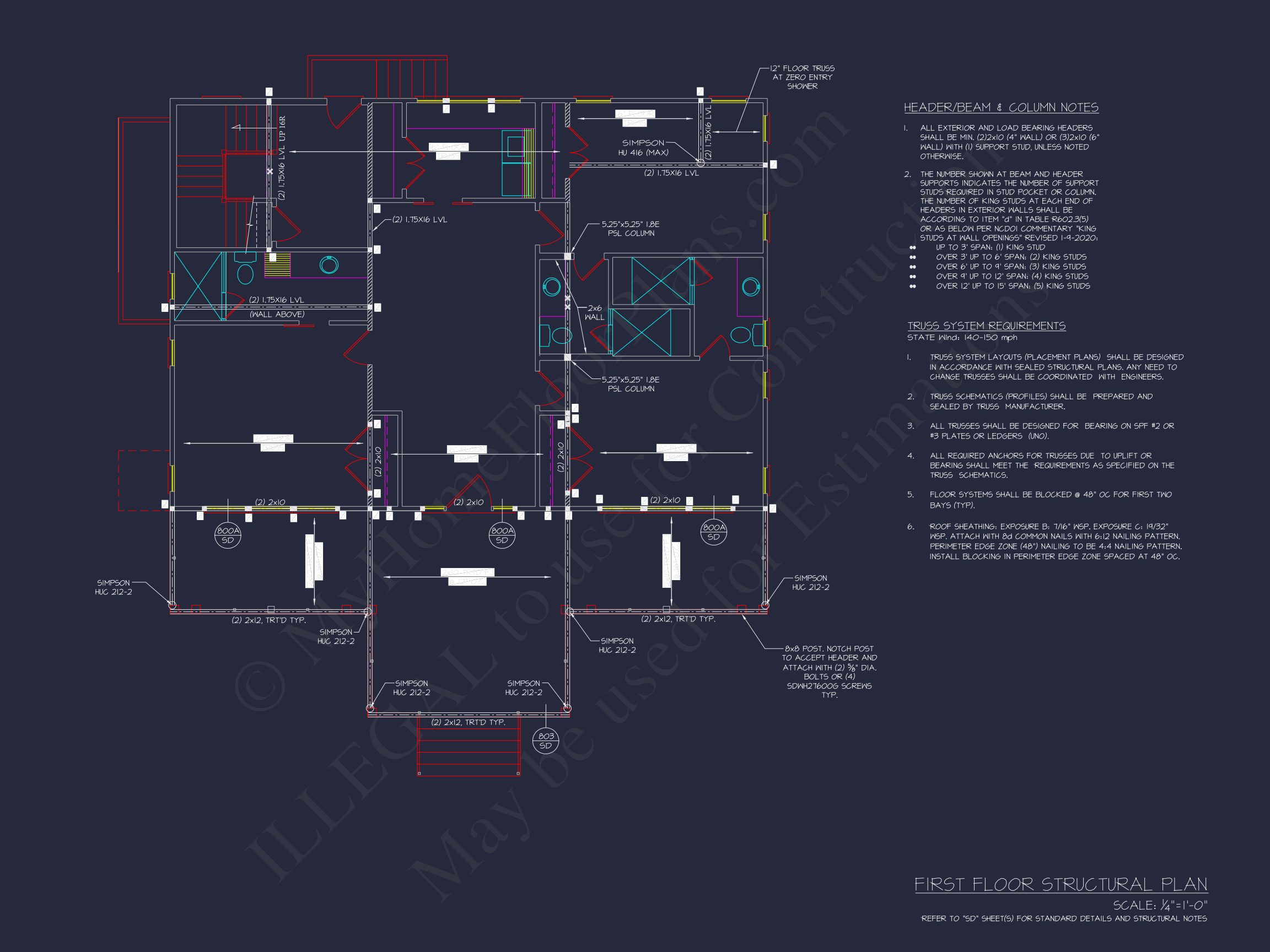 Custom Garage and Cart CAD Blueprint – 3-Bay Architectural Design