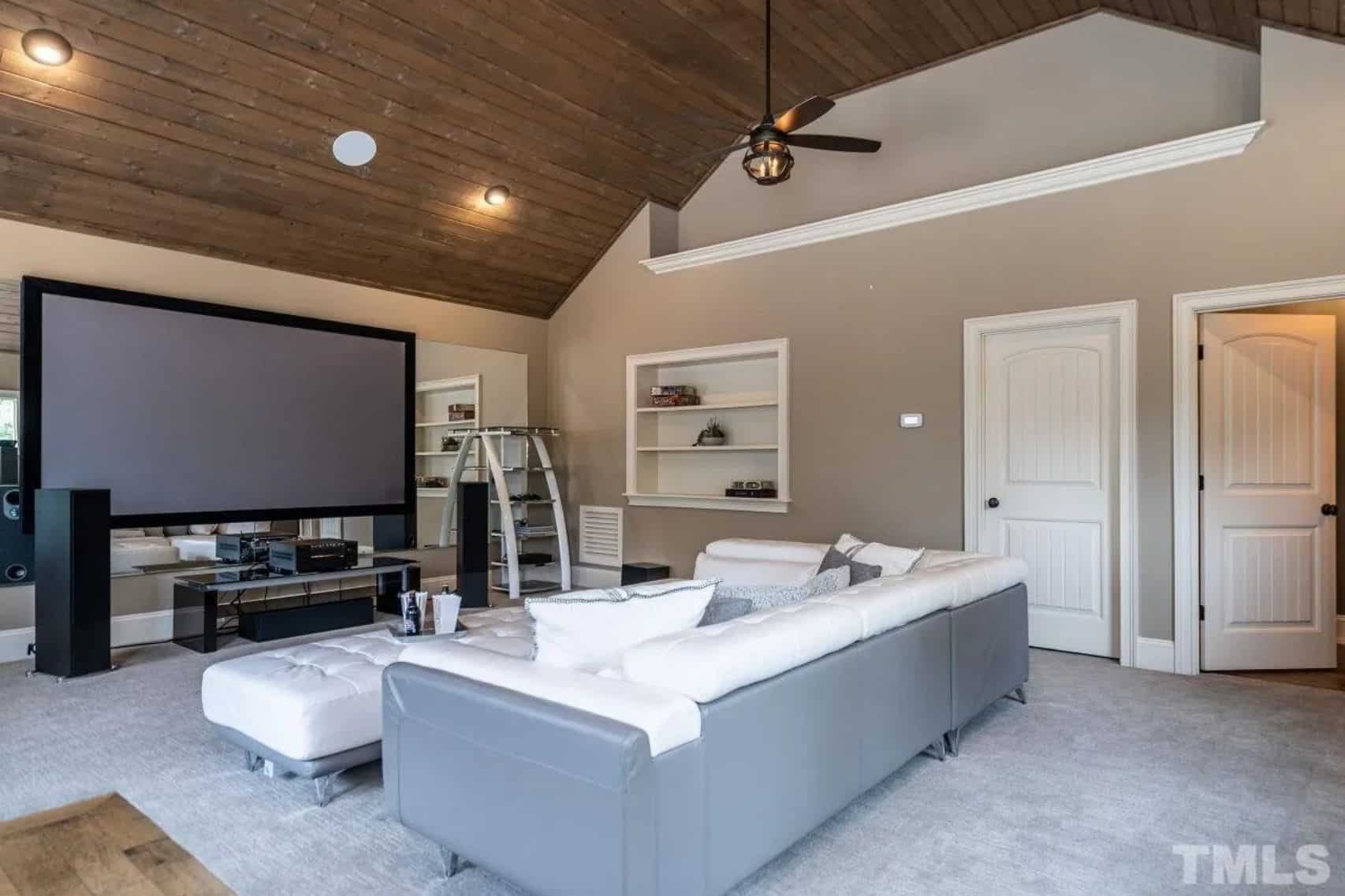 Custom house Blueprint with 4 Beds,4.5 Baths,Open Floor Plan Designs