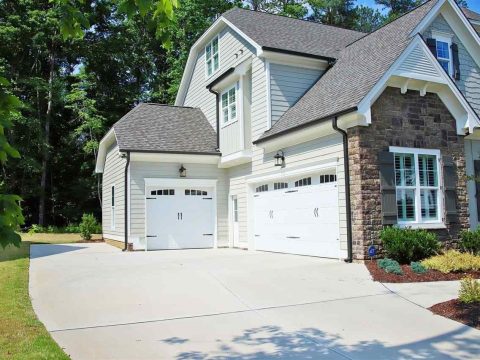 Custom house Floor Plan Blueprint with 3 Floors and 5 Bedrooms