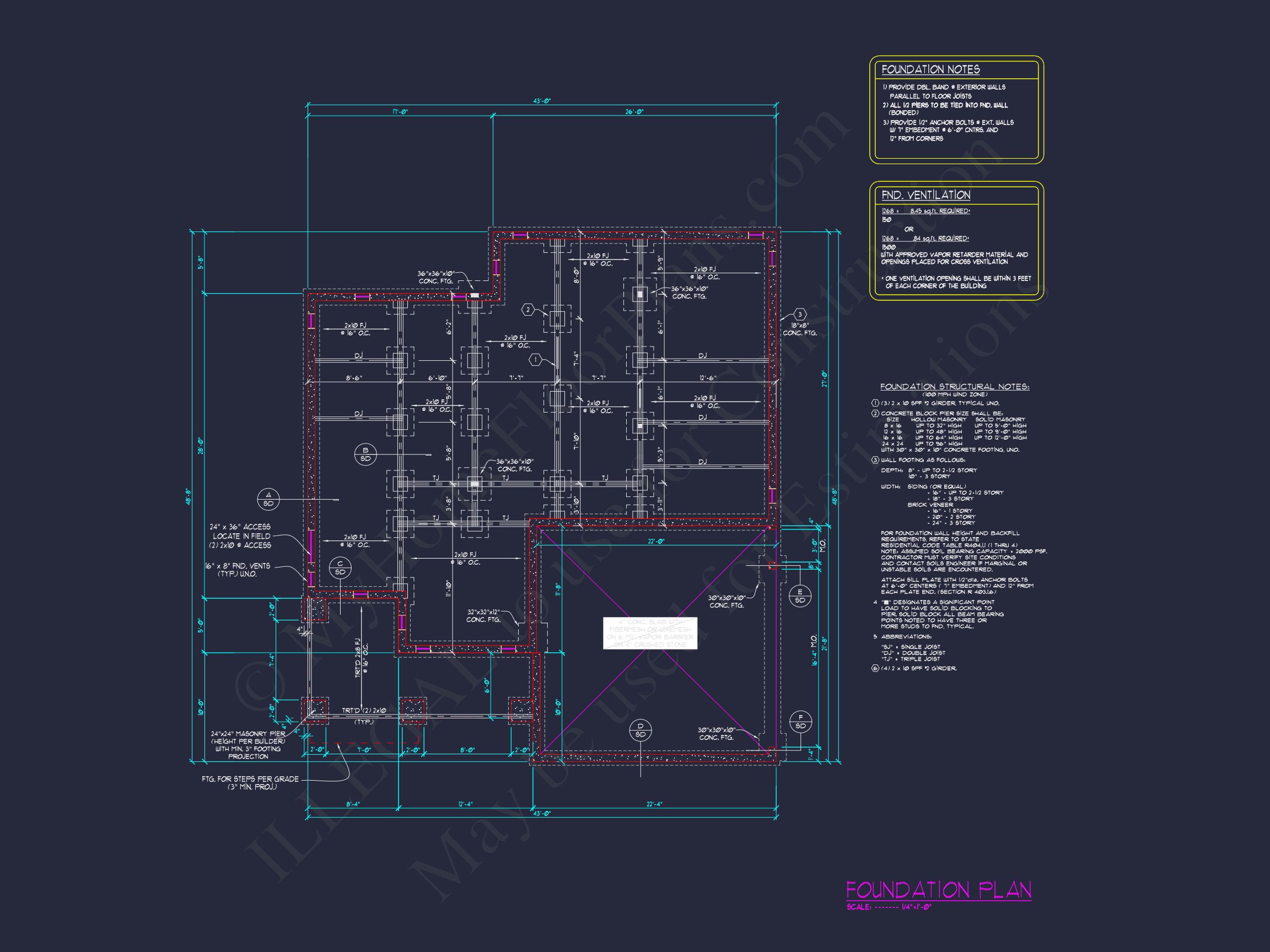 Custom house Floor Plan with 4 Beds,2.5 Stories & Garage