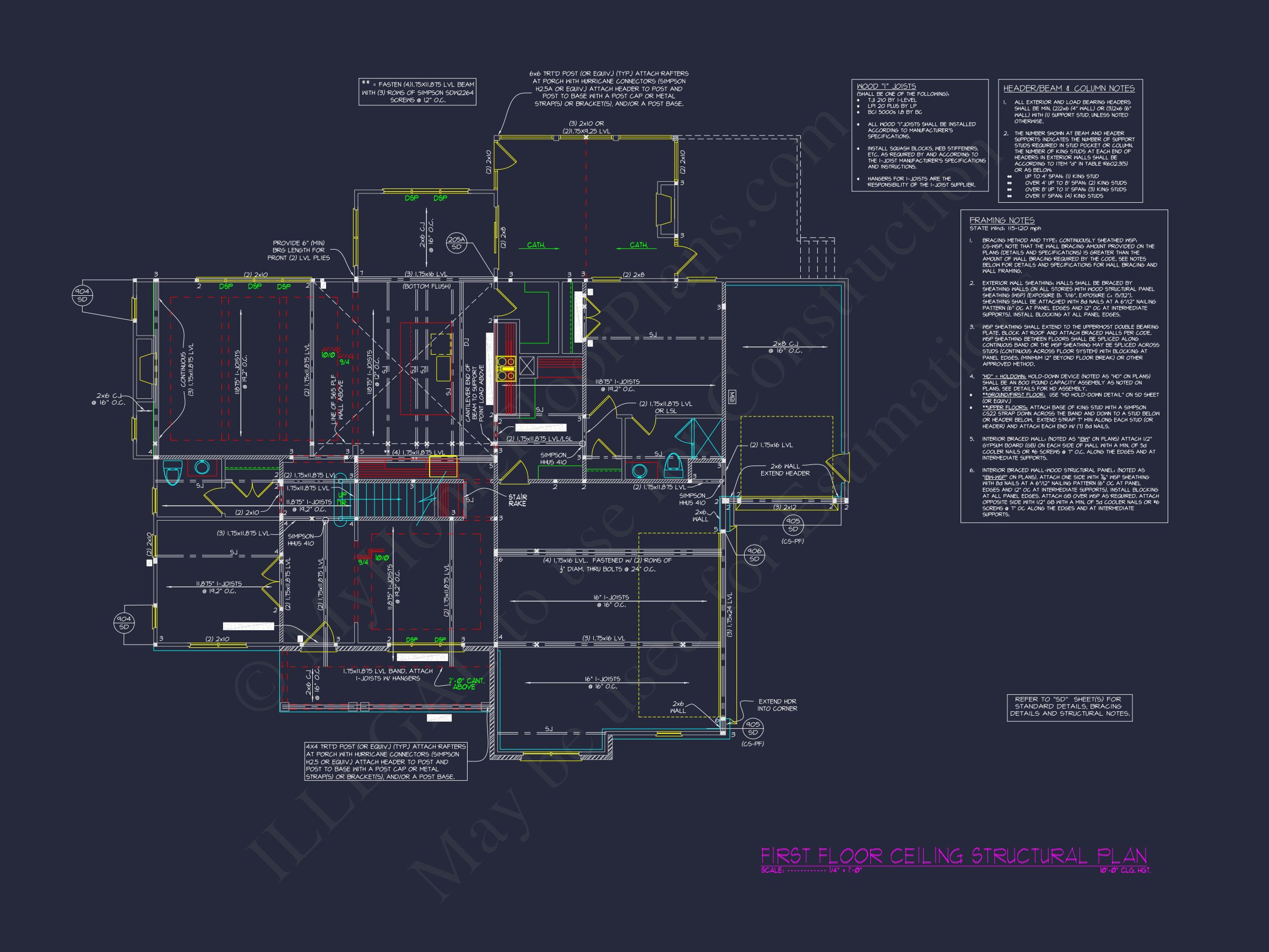Custom house Floor Plan with Blueprint & CAD Designs