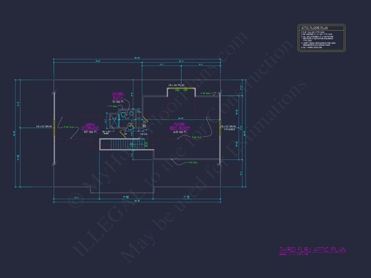 Custom house Floor Plan with Blueprint & CAD Designs
