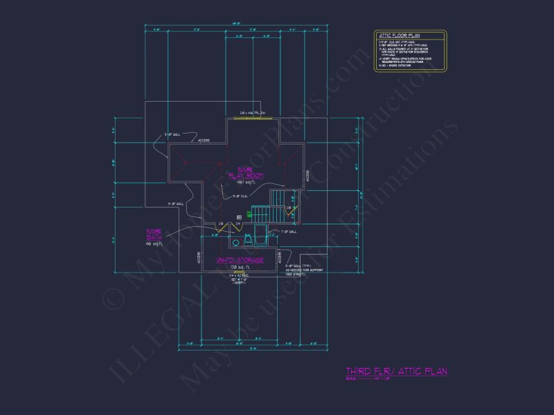 Custom house Floor Plan with CAD Blueprints and Craftsman Design