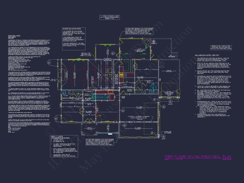 Custom house Floor Plan with CAD Designs & Blueprint Details