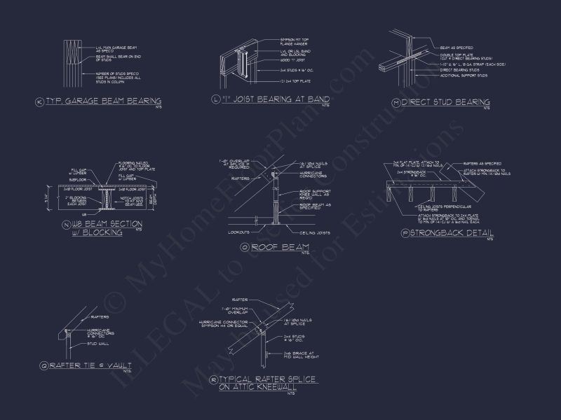 Custom house Floor Plan with CAD Designs & Blueprint Details