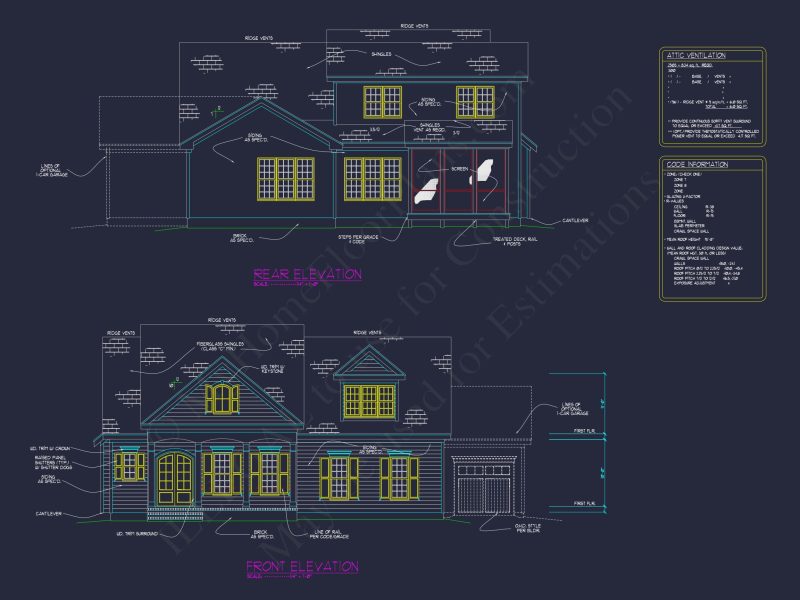 Custom house Floor Plan with CAD Designs and Blueprint