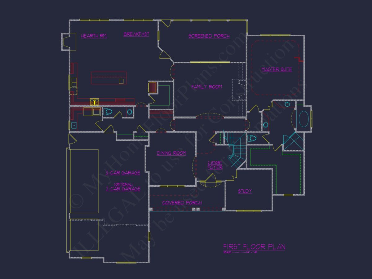Custom house Plan Design Featuring Spacious Modern Blueprints