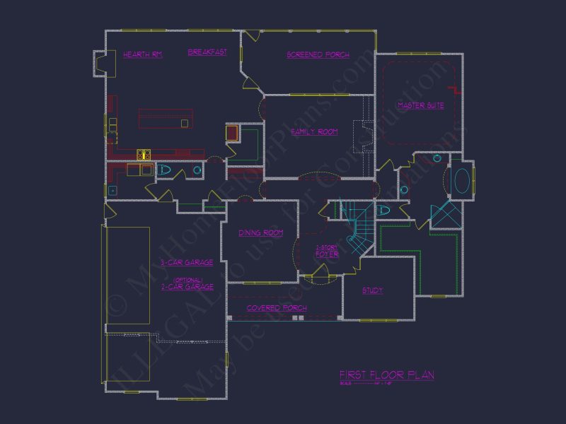 Custom house Plan Design Featuring Spacious Modern Blueprints