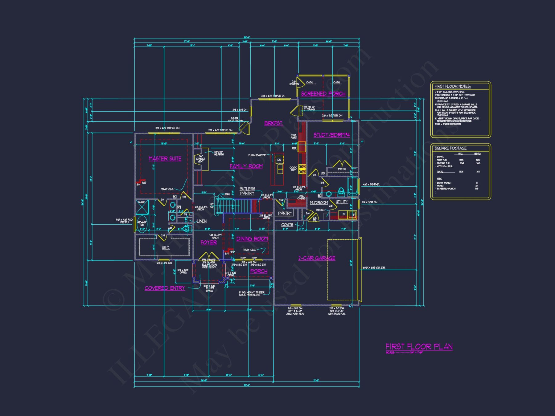Custom house Plan: Floor Plan, CAD Blueprint & Designs
