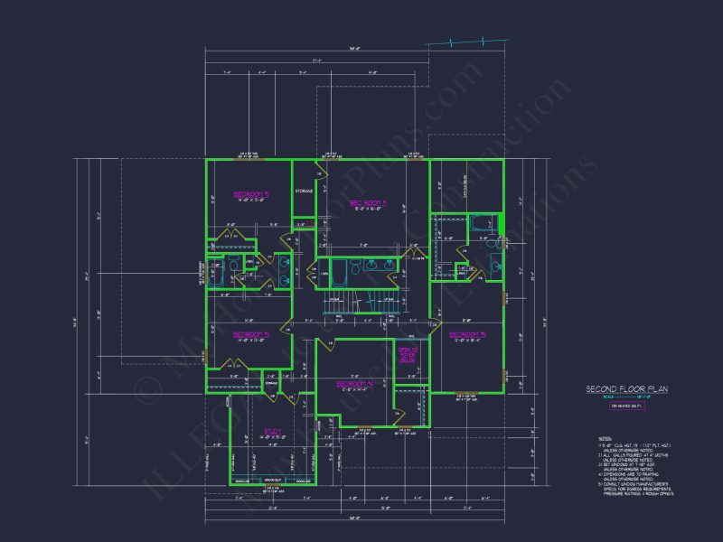 Custom house Plan with 2-Story CAD Designs and Spacious Layout