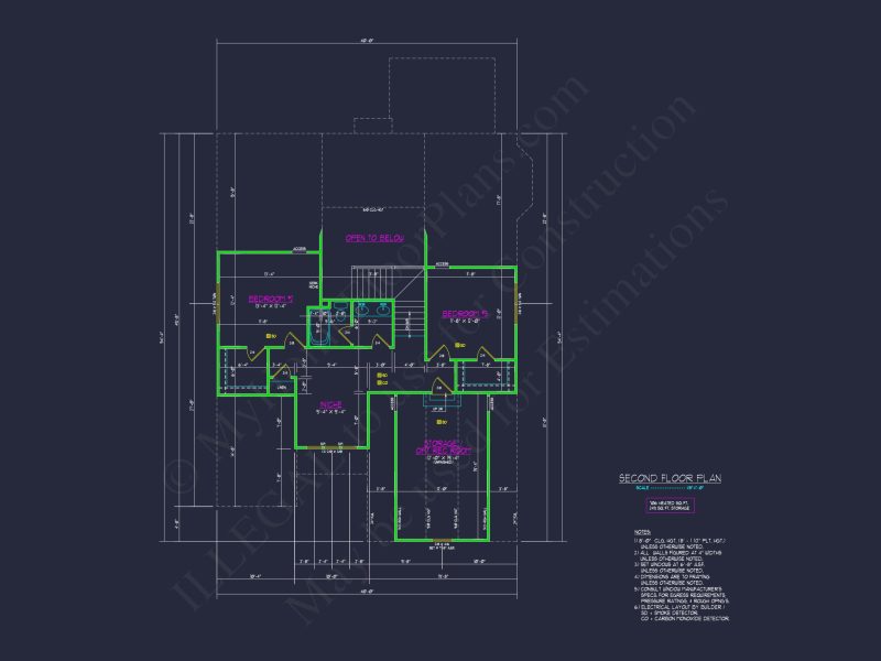 Custom house Plan with 2-Story Design