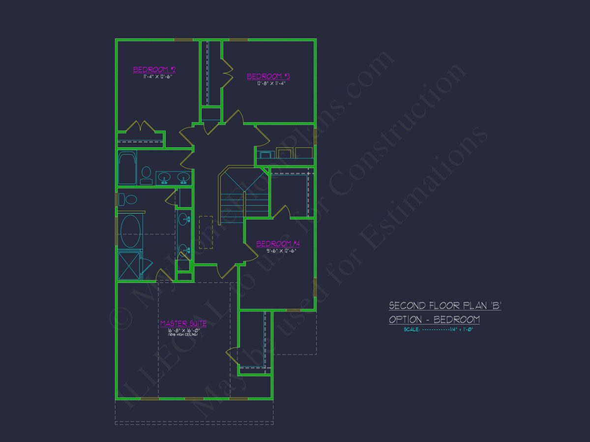 Custom house Plan with 2-Story Floor Plan and CAD Designs