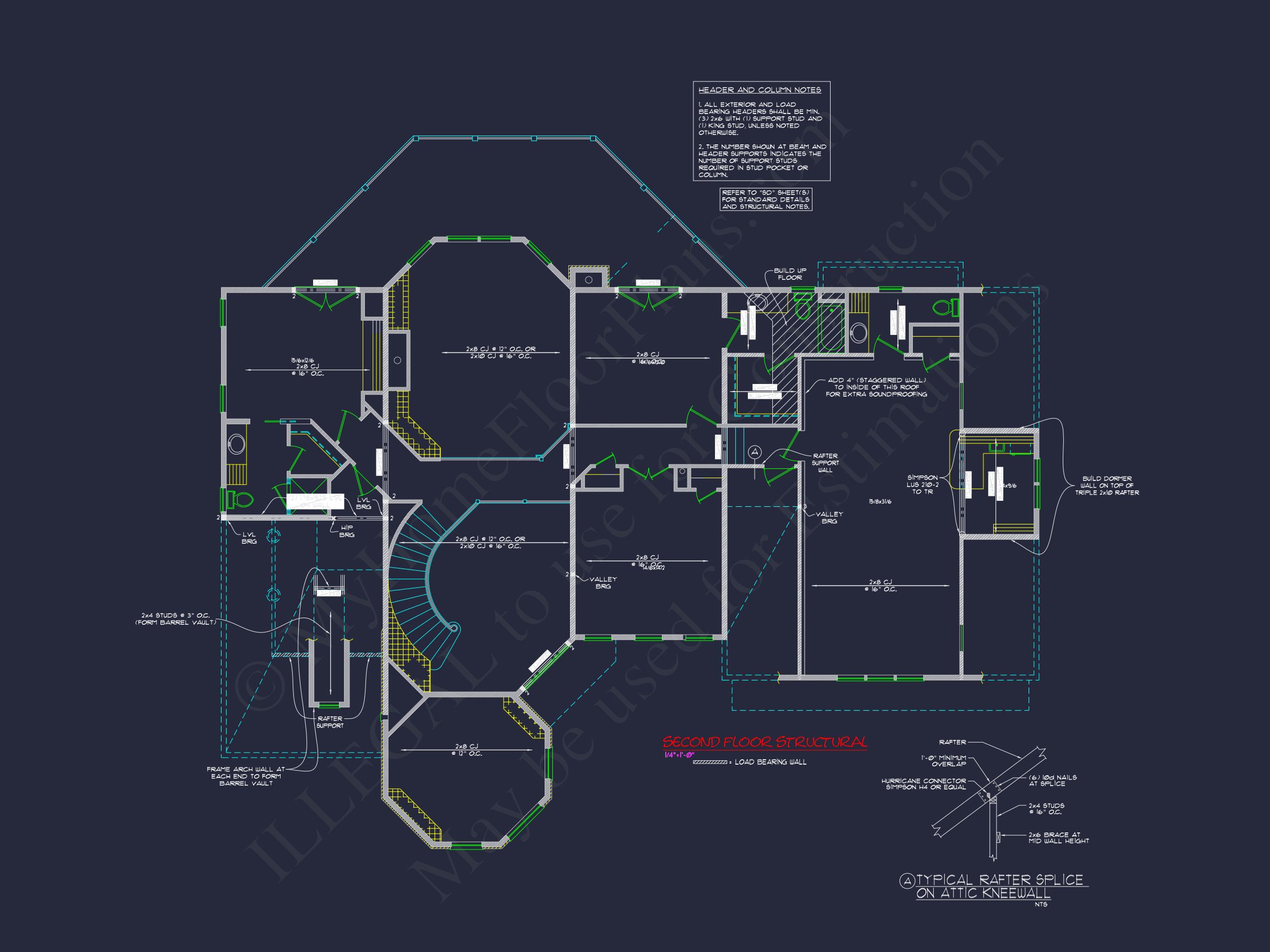 Custom house Plan with 3 Beds,3.5 Baths