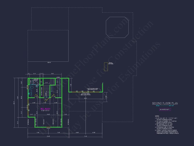 Custom house Plan with 3 Beds, 3.5 Baths, and CAD Designs