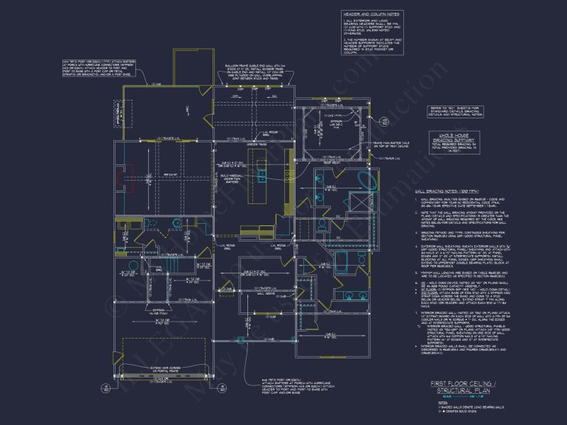 Custom house Plan with 3 Beds, 3.5 Baths, and CAD Designs