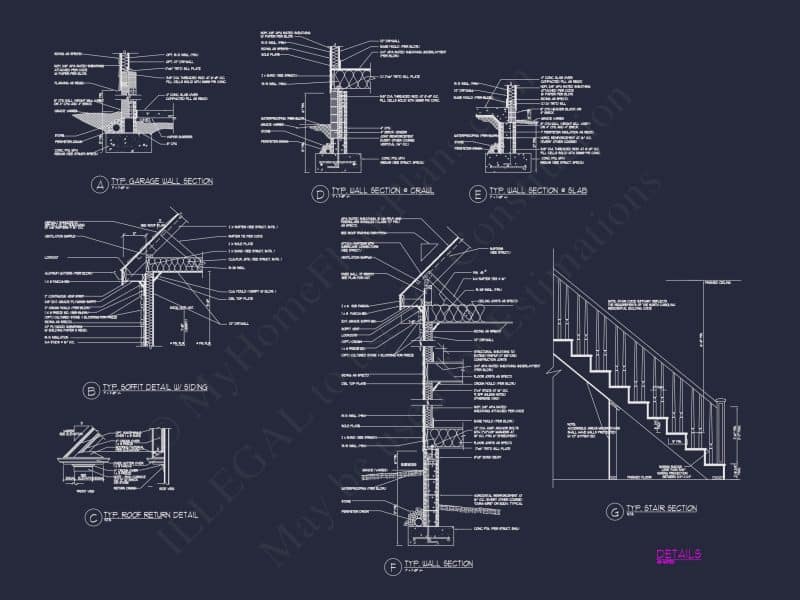 Custom house Plan with 3 Floors – CAD Architectural Designs