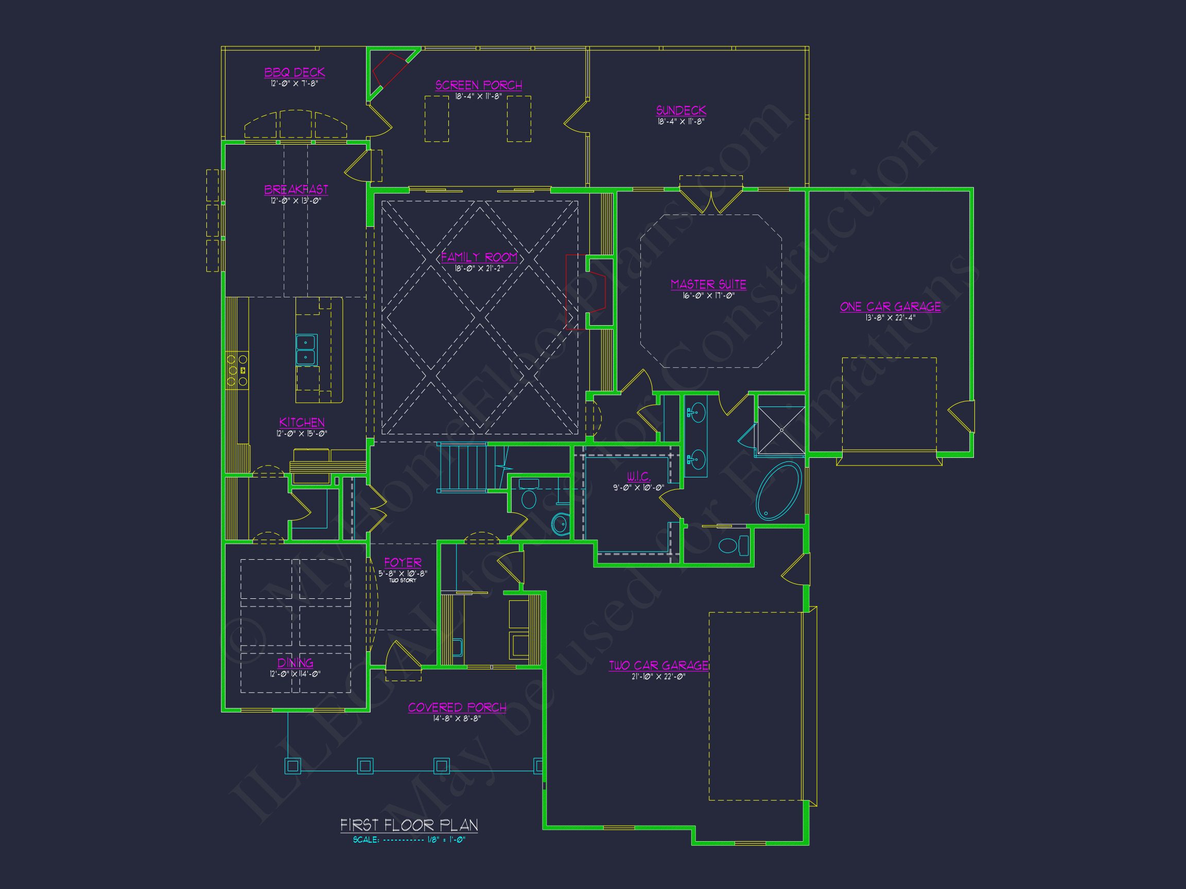 Custom house Plan with 3 Floors,CAD Blueprint & Features