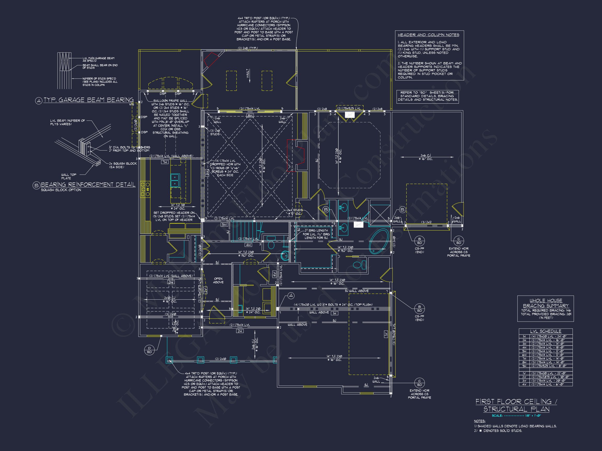 Custom house Plan with 3 Floors,CAD Blueprint & Features