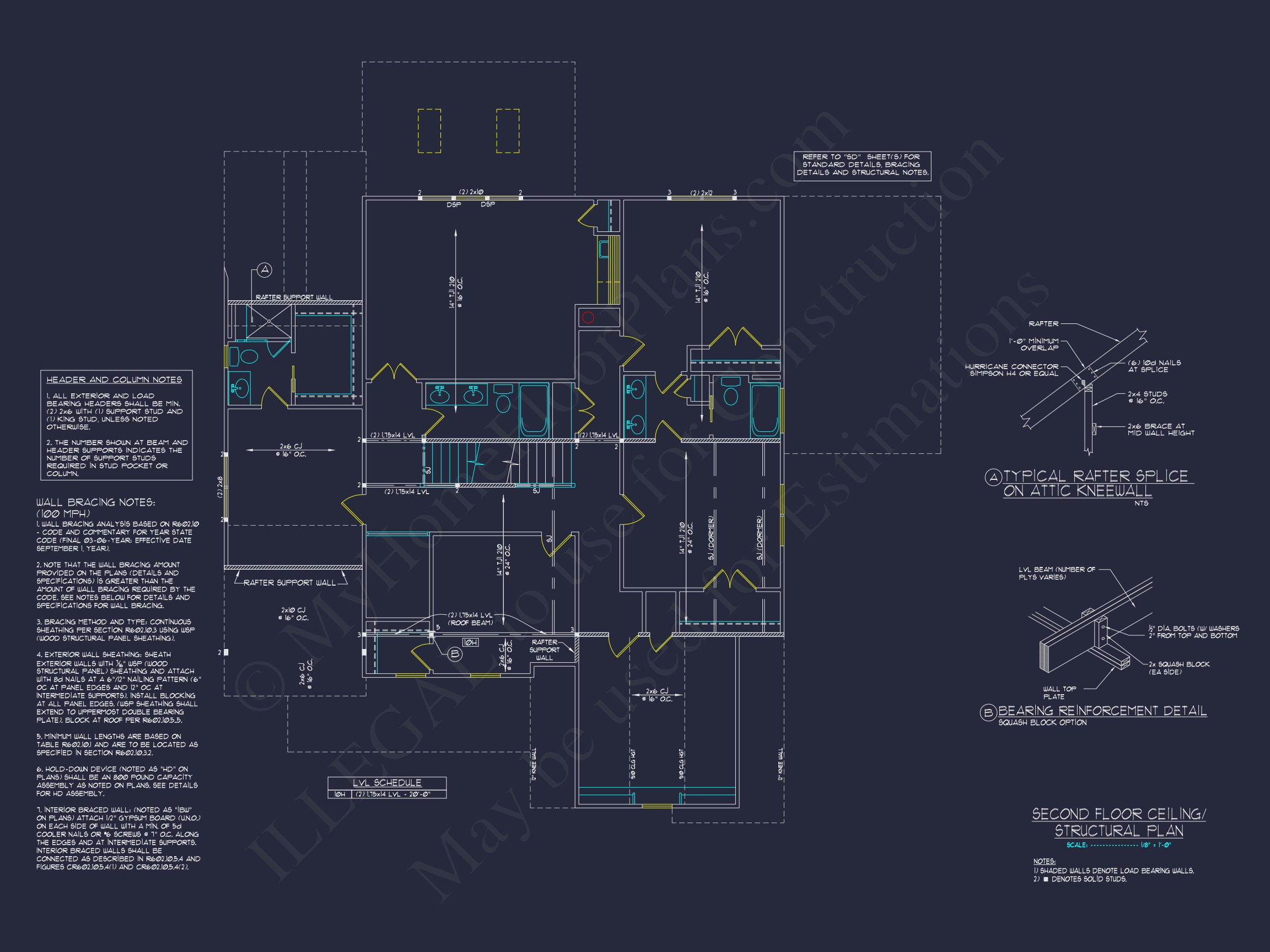 Custom house Plan with 3 Floors,CAD Blueprint & Features