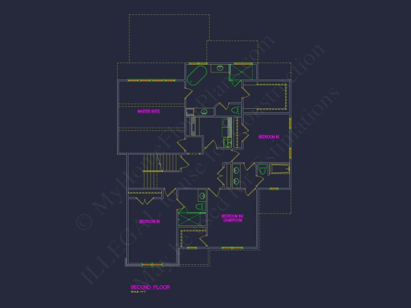 Custom house Plan with 3 Floors, CAD Blueprint, and Designs