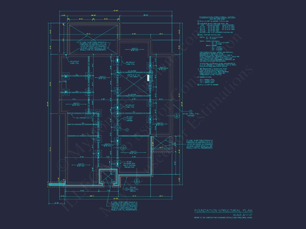 Custom house Plan with 3 Floors, CAD Blueprint, and Designs