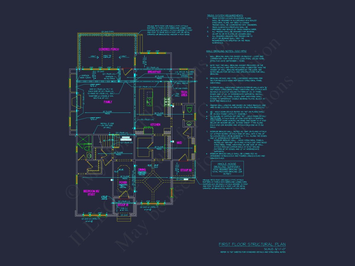 Custom house Plan with 3 Floors, CAD Blueprint, and Designs