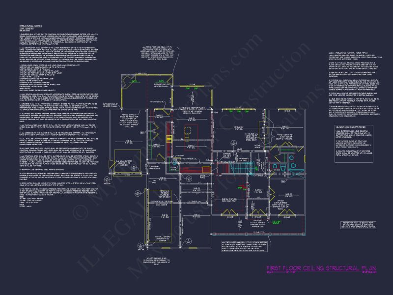 Custom house Plan with 5 Beds, Open Floor Plan & CAD Designs