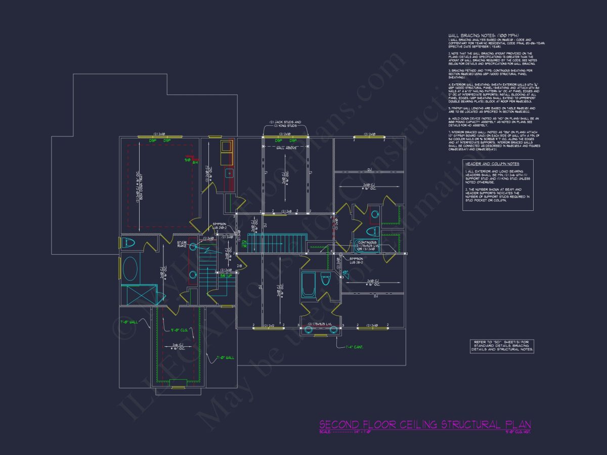 Custom house Plan with 5 Beds, Open Floor Plan & CAD Designs