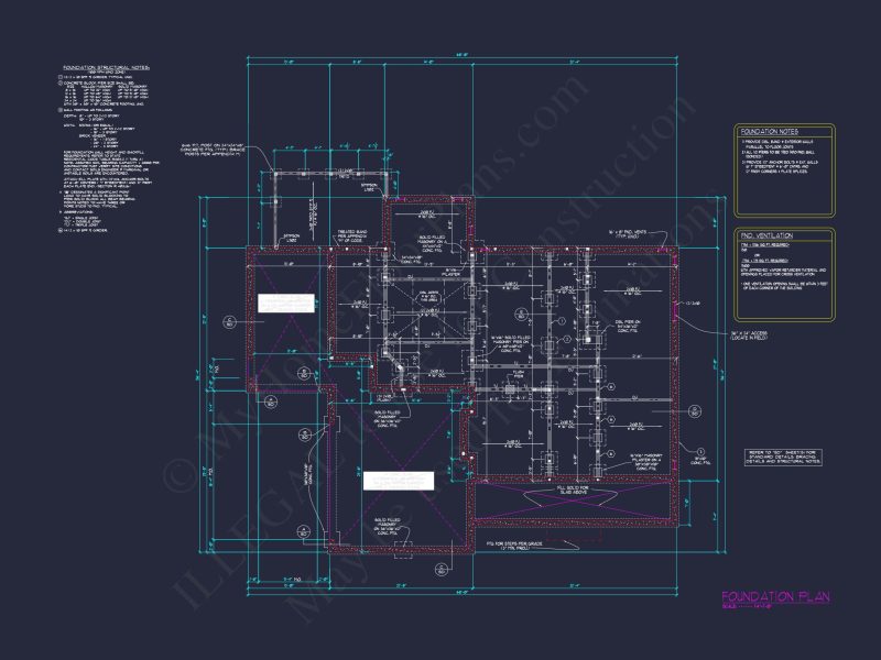 Custom house Plan with 5 Beds, Open Floor Plan & CAD Designs