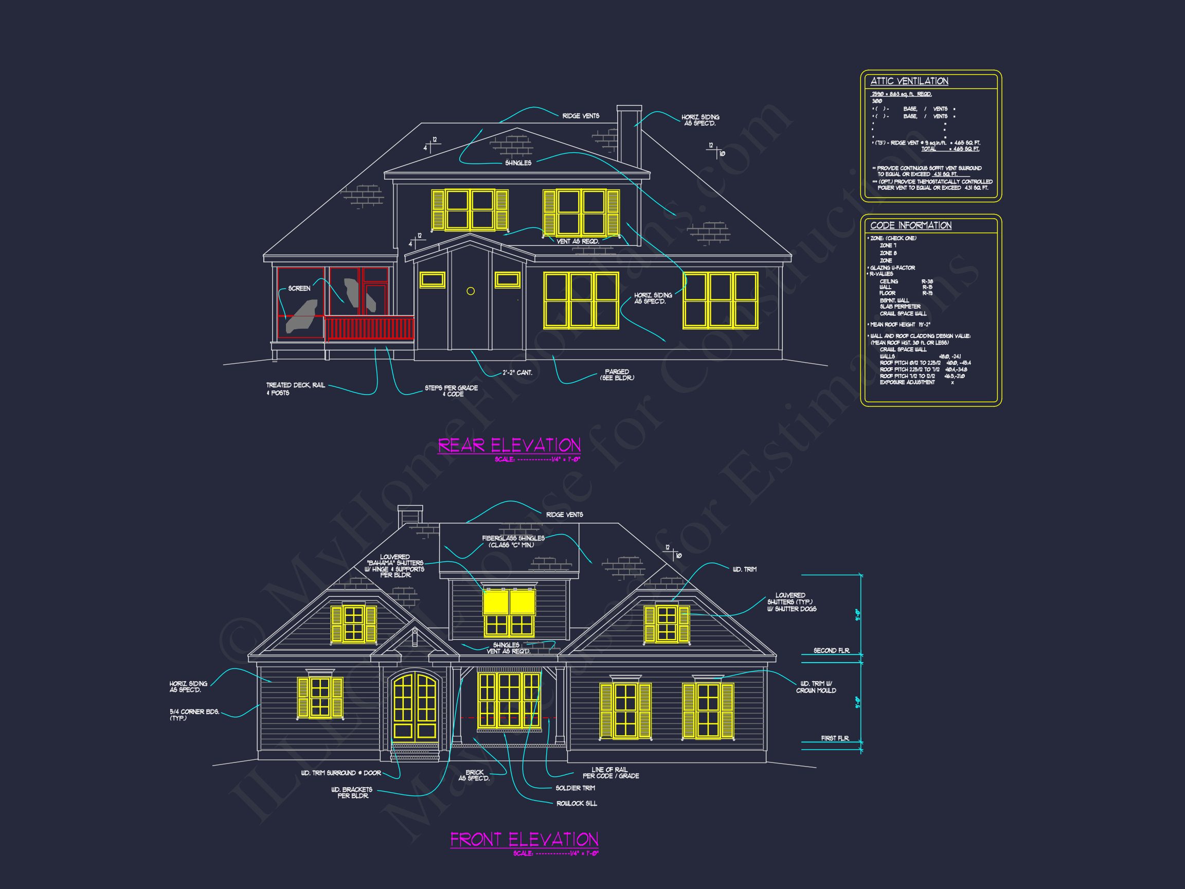 Custom house Plan with Blueprint Designs,CAD Floor Plans & Features