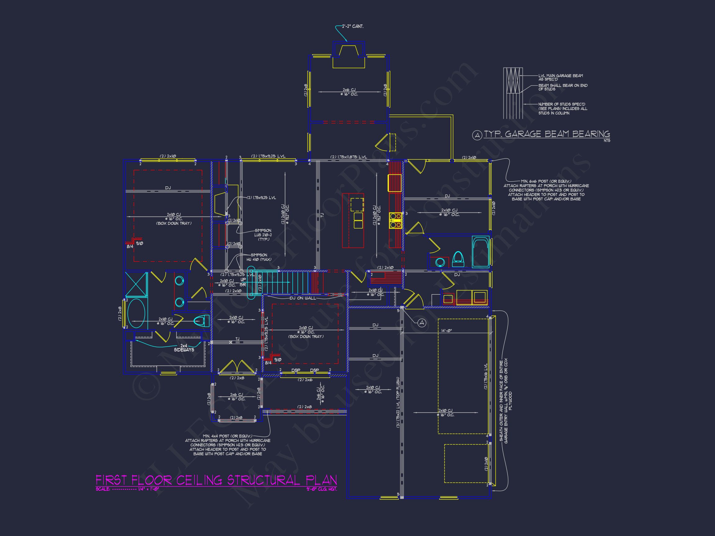 Custom house Plan with Blueprint Designs,CAD Floor Plans & Features