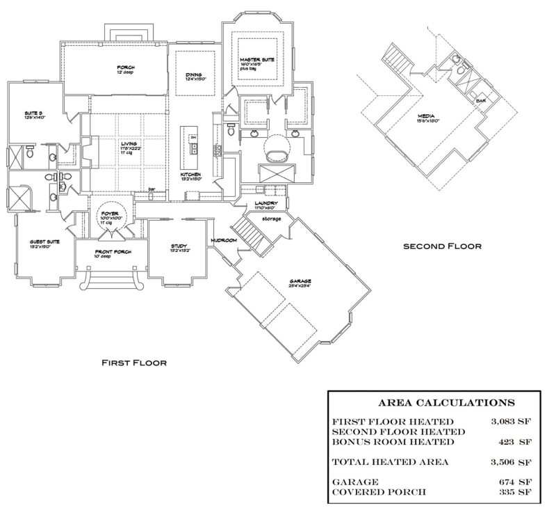 Custom house Plan with Detailed Architecture and Designs