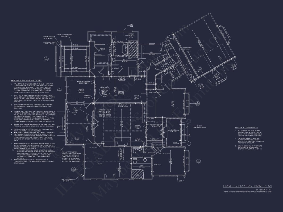 Custom house Plan with Detailed Architecture and Designs