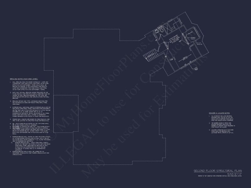 Custom house Plan with Detailed Architecture and Designs