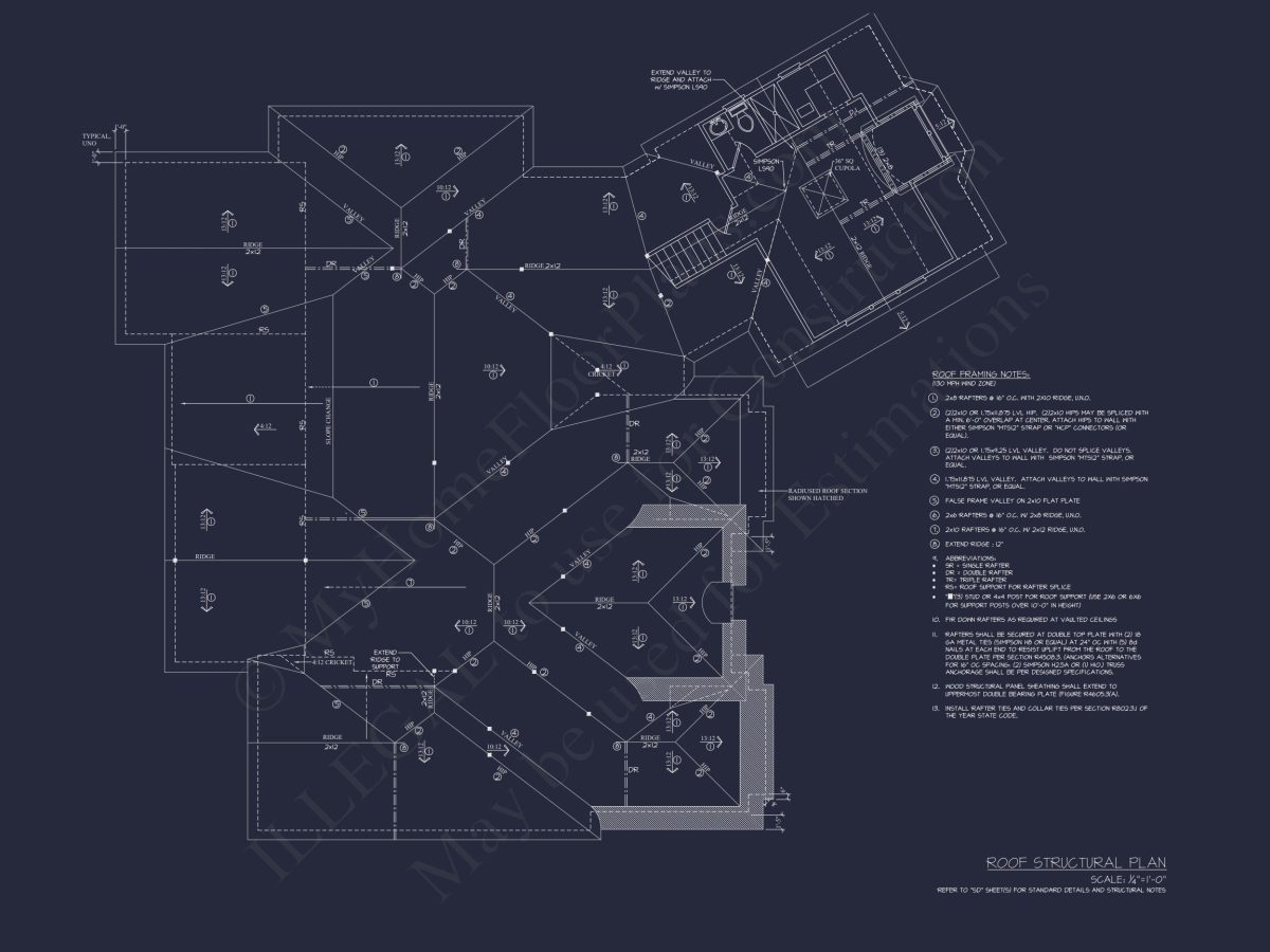 Custom house Plan with Detailed Architecture and Designs