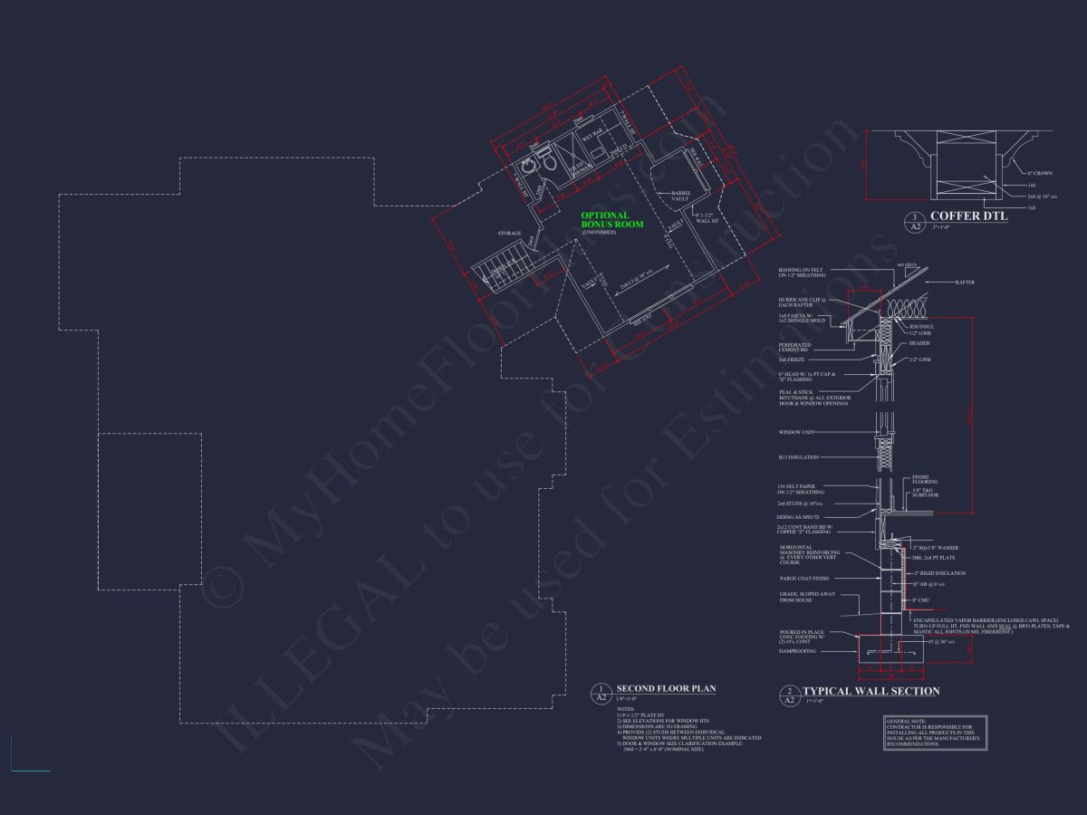 Custom house Plan with Detailed Architecture and Designs