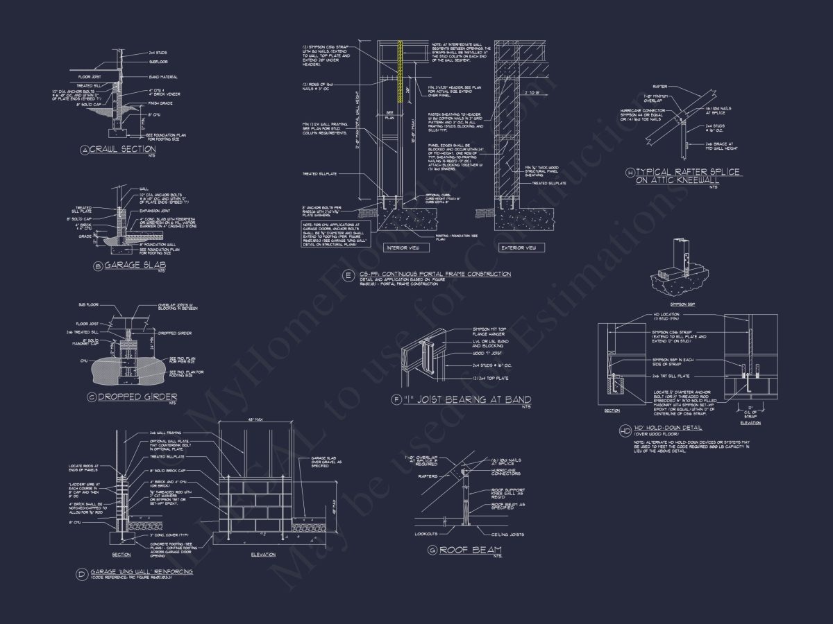 Custom house Plan with Floor Designs, Blueprint & Architecture