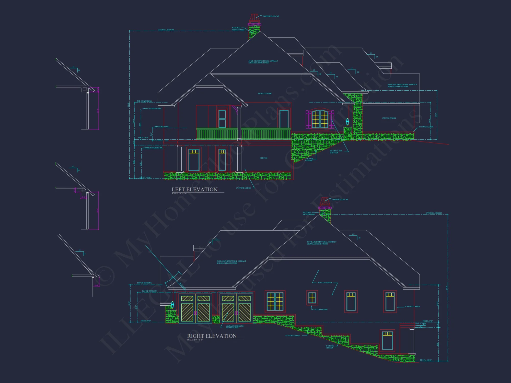 Custom house Plan with Luxury Design Features and CAD Blueprints